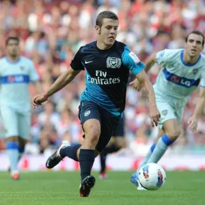 Jack Wilshere in Action for Arsenal against Boca Juniors, Emirates Cup 2011 Jack Wilshere in Action for Arsenal against Boca Juniors, Emirates Cup 2011