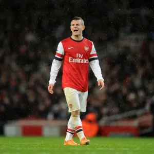 Jack Wilshere: In Action for Arsenal Against Cardiff City, Premier League 2013-14 Jack Wilshere: In Action for Arsenal Against Cardiff City, Premier League 2013-14