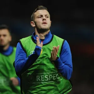 Jack Wilshere: In Action for Arsenal Against Napoli, UEFA Champions League, 2013 Jack Wilshere: In Action for Arsenal Against Napoli, UEFA Champions League, 2013