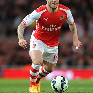 Jack Wilshere: In Action for Arsenal Against Swansea City, Premier League 2014/15