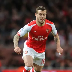 Jack Wilshere: In Action for Arsenal Against Swansea City, Premier League 2014/15 Jack Wilshere: In Action for Arsenal Against Swansea City, Premier League 2014/15