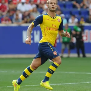 Jack Wilshere in Action: Arsenal vs. New York Red Bulls Pre-Season Friendly, 2014