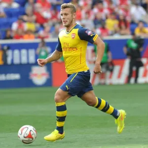 Jack Wilshere in Action: Arsenal vs. New York Red Bulls (2014)