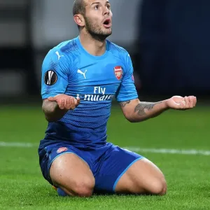 Jack Wilshere in Action: Arsenal vs. FC BATE Borisov, UEFA Europa League 2017-18 Jack Wilshere in Action: Arsenal vs. FC BATE Borisov, UEFA Europa League 2017-18
