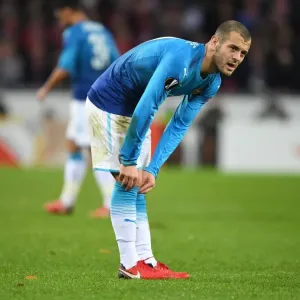 Jack Wilshere in Action: Arsenal vs. 1. FC Koln, UEFA Europa League (2017) Jack Wilshere in Action: Arsenal vs. 1. FC Koln, UEFA Europa League (2017)