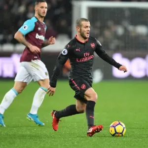 Jack Wilshere in Action: Arsenal vs. West Ham (2017-18) - Premier League Showdown Jack Wilshere in Action: Arsenal vs. West Ham (2017-18) - Premier League Showdown