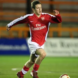 Jack Wilshere in Action: Arsenal vs. West Ham United Reserves, 0:1 (Arsenal Reserves, Premier Reserve League South, Underhill, Barnet, 9/3/09)