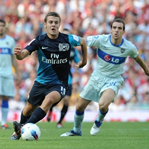 Jack Wilshere in Action: Arsenal vs. Boca Juniors, Emirates Cup 2011