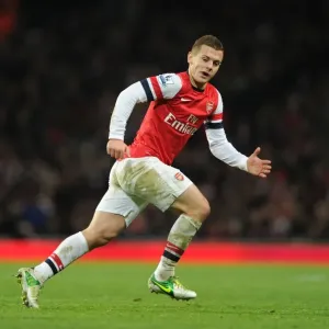 Jack Wilshere: In Action for Arsenal vs. West Bromwich Albion, Premier League 2012-13