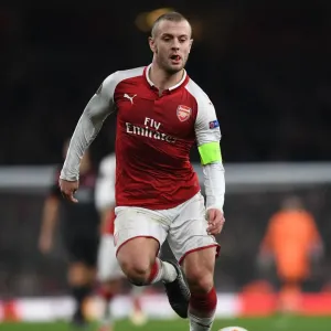 Jack Wilshere in Action: Arsenal vs AC Milan, Europa League 2018