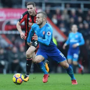 Jack Wilshere in Action: Arsenal vs Bournemouth, Premier League 2017-18 Jack Wilshere in Action: Arsenal vs Bournemouth, Premier League 2017-18
