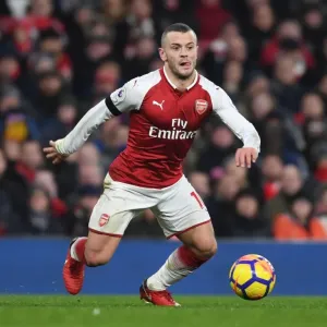 Jack Wilshere in Action: Arsenal vs Crystal Palace, Premier League 2017-18 Jack Wilshere in Action: Arsenal vs Crystal Palace, Premier League 2017-18