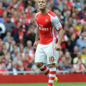 Jack Wilshere in Action: Arsenal vs Manchester City, Premier League 2014-15