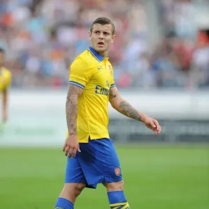 Jack Wilshere in Action: Arsenal vs Manchester City Pre-Season Clash, 2013 - Helsinki, Finland Jack Wilshere in Action: Arsenal vs Manchester City Pre-Season Clash, 2013 - Helsinki, Finland