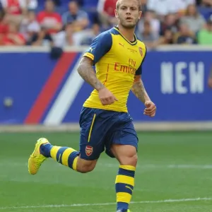 Jack Wilshere in Action: Arsenal vs New York Red Bulls, 2014