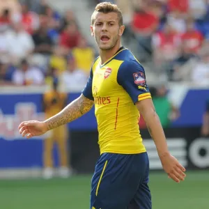 Jack Wilshere in Action: Arsenal vs New York Red Bulls, 2014