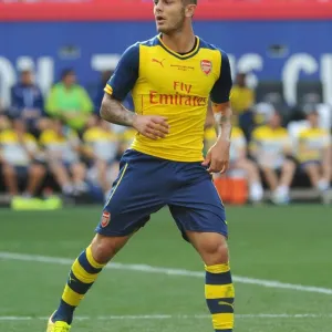 Jack Wilshere in Action: Arsenal vs New York Red Bulls, 2014