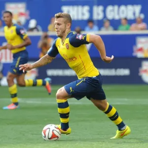 Jack Wilshere in Action: Arsenal vs New York Red Bulls, 2014 - Pre-Season Friendly