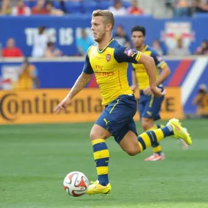Jack Wilshere in Action: Arsenal vs New York Red Bulls, 2014