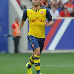 Jack Wilshere in Action: Arsenal vs New York Red Bulls Pre-Season Friendly, 2014