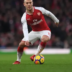 Jack Wilshere in Action: Arsenal vs Newcastle United, Premier League 2017-18