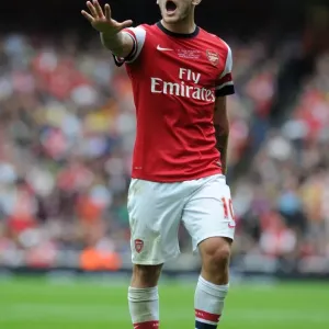 Jack Wilshere in Action: Arsenal vs Stoke City, Premier League 2013-14 Jack Wilshere in Action: Arsenal vs Stoke City, Premier League 2013-14