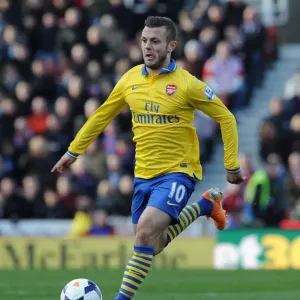 Jack Wilshere in Action: Arsenal vs Stoke City, Premier League 2013-14