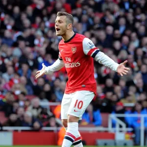 Jack Wilshere in Action: Arsenal vs Sunderland, Premier League 2013-14 Jack Wilshere in Action: Arsenal vs Sunderland, Premier League 2013-14