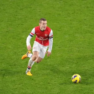 Jack Wilshere in Action: Arsenal vs West Ham United, Premier League 2012-13