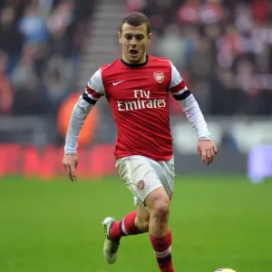 Jack Wilshere: In Action for Arsenal Against Wigan Athletic, Premier League 2012-13