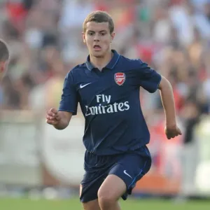 Jack Wilshere in Action: Arsenal's Dominant Pre-Season Win Against SC Columbia (21/7/2009)
