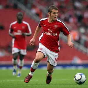 Jack Wilshere in Action: Arsenal's Victory over Atletico Madrid, Emirates Cup 2009 (2:1)