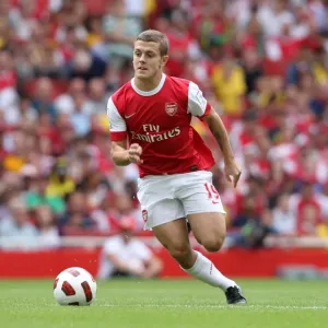 Jack Wilshere in Action: Arsenal's Victory over Celtic in the Emirates Cup Pre-Season, 2010