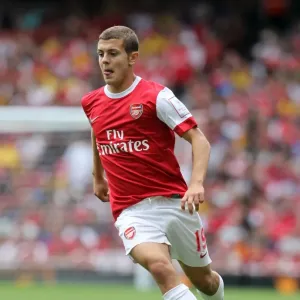 Jack Wilshere in Action: Arsenal's Win Over Celtic in the Emirates Cup Pre-Season, 2010