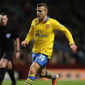 Jack Wilshere in Action: Aston Villa vs. Arsenal, Premier League 2013-14 Jack Wilshere in Action: Aston Villa vs. Arsenal, Premier League 2013-14