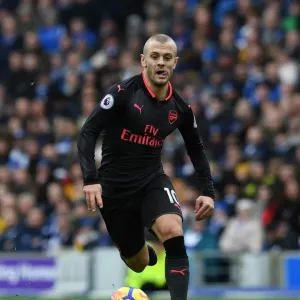 Jack Wilshere in Action: Brighton & Hove Albion vs Arsenal, Premier League 2017-18