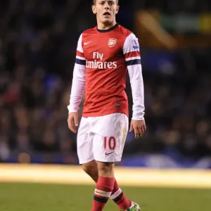 Jack Wilshere: In Action Against Everton, Premier League 2012-13