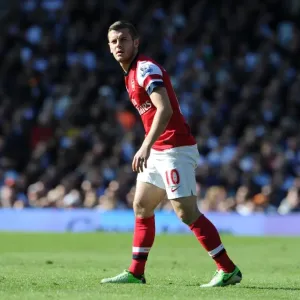 Jack Wilshere in Action: Fulham vs. Arsenal, Premier League 2012-13 Jack Wilshere in Action: Fulham vs. Arsenal, Premier League 2012-13