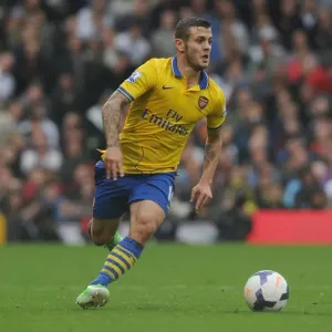 Jack Wilshere in Action: Fulham vs Arsenal, Premier League 2013-14 Jack Wilshere in Action: Fulham vs Arsenal, Premier League 2013-14
