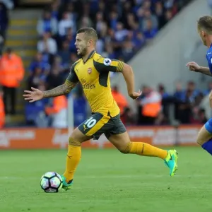 Jack Wilshere: In Action Against Leicester City, Premier League 2016-17 Jack Wilshere: In Action Against Leicester City, Premier League 2016-17