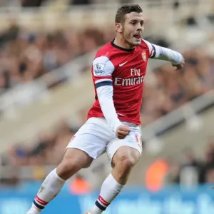 Jack Wilshere in Action: Newcastle United vs. Arsenal, Premier League 2013-14 Jack Wilshere in Action: Newcastle United vs. Arsenal, Premier League 2013-14
