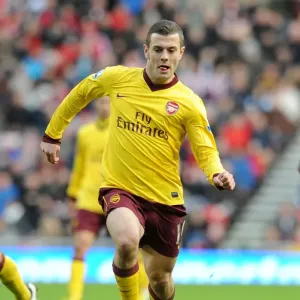 Jack Wilshere in Action: Sunderland vs Arsenal, Premier League 2012-13