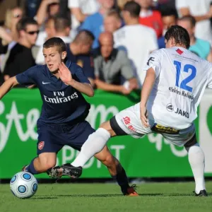 Jack Wilshere (Arsenal) Alexander Frimmel (SC Columbia)
