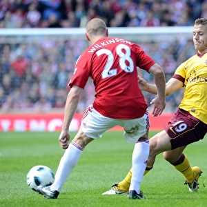 Jack Wilshere (Arsenal) Andy Wilkinson (Stoke). Stoke City 3: 1 Arsenal