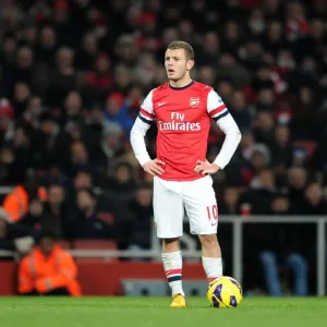 Jack Wilshere (Arsenal). Arsenal 0: 2 Manchester City. Barclays Premier League. Emirates Stadium Jack Wilshere (Arsenal). Arsenal 0: 2 Manchester City. Barclays Premier League. Emirates Stadium