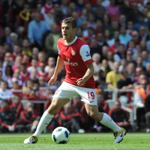 Jack Wilshere (Arsenal). Arsenal 1: 0 Manchester United. Barclays Premier League