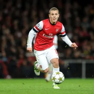 Jack Wilshere (Arsenal). Arsenal 2: 0 Montpellier. UEFA Champions League. Group B