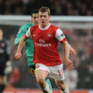 Jack Wilshere (Arsenal). Arsenal 2: 1 Barcelona, UEFA Champions League, Emirates Stadium