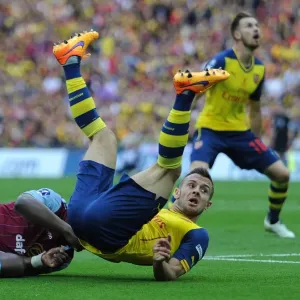 Jack Wilshere (Arsenal). Arsenal 4: 0 Aston Villa. FA Cup Final. Wembley Stadium, 30 / 5 / 15 Jack Wilshere (Arsenal). Arsenal 4: 0 Aston Villa. FA Cup Final. Wembley Stadium, 30 / 5 / 15