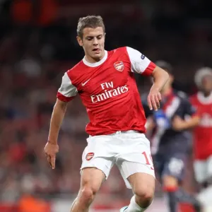 Jack Wilshere (Arsenal). Arsenal 6: 0 SC Braga. UEFA Champions League. Group H Jack Wilshere (Arsenal). Arsenal 6: 0 SC Braga. UEFA Champions League. Group H